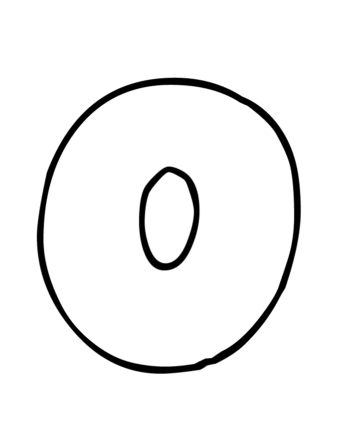Bubble Letter O
